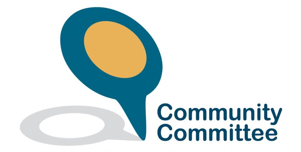 The logo of Leeds City Council Community Committee