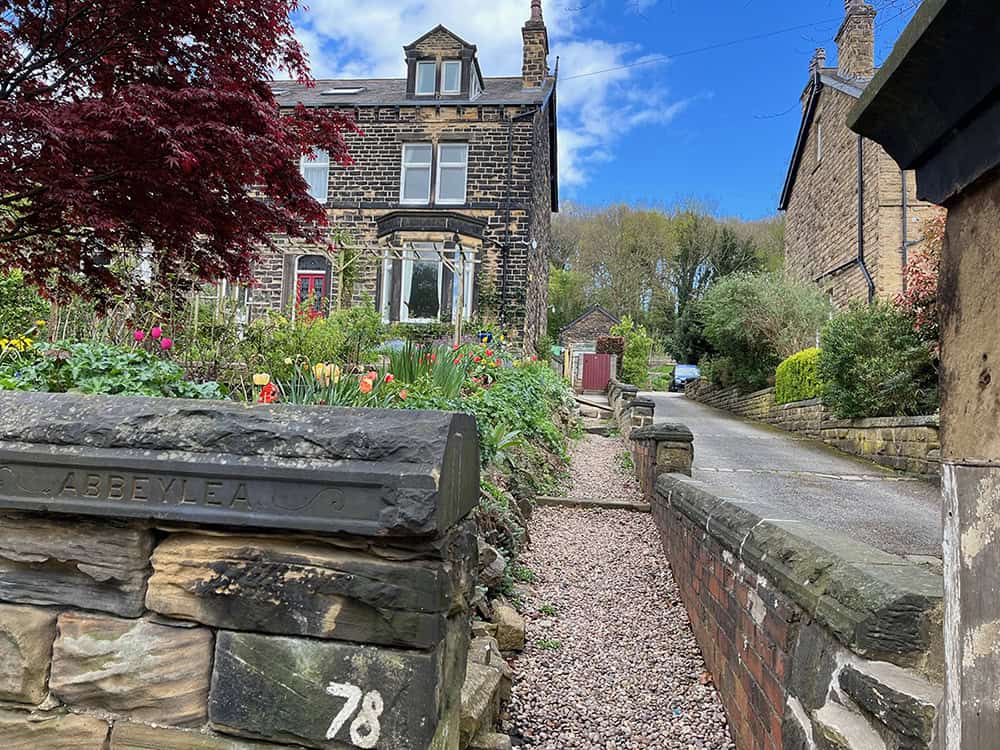 The entrance to 78 Morris Lane