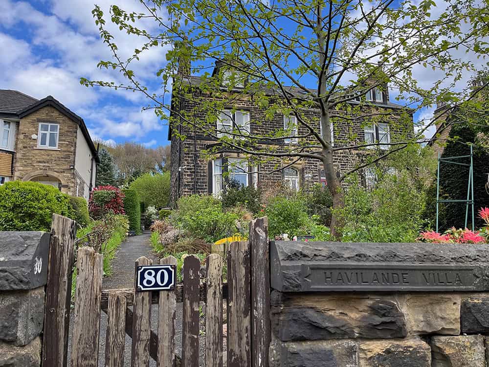 The entrance to 80 Morris Lane