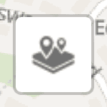 markers icon, two squares layered with markers pinned on them