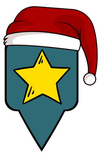 advent map marker star